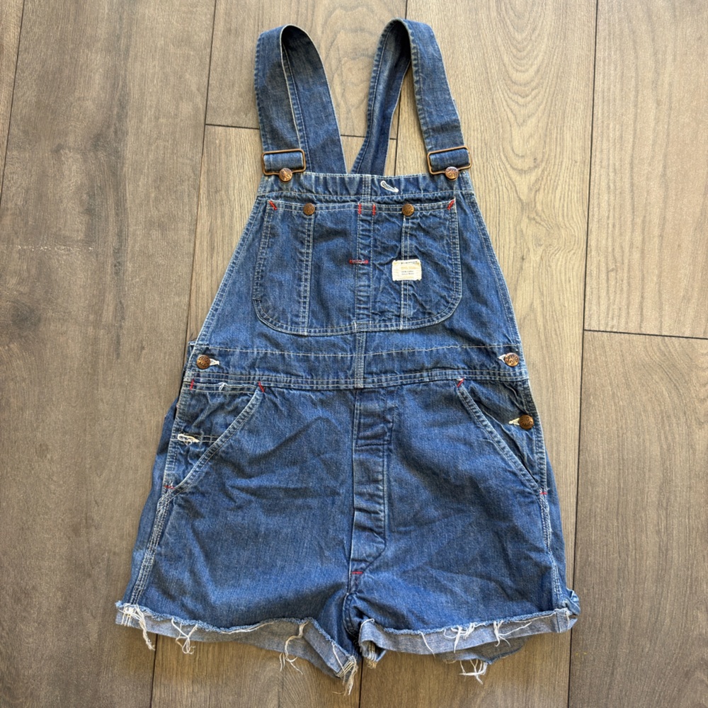 Vintage JCPenney Big Mac Overall Shorts